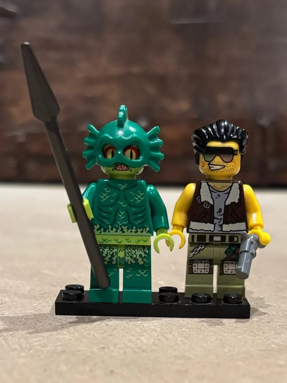 Lego Monster Fighters: 9461 The Swamp Creature and Frank Rock Minifigures - Picture 1 of 5